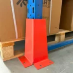 3er-Set Rammschutz für Palettenregal, 260 mm Höhe, Stahl-Anfahrschutz für Regalstützen – Bild 4