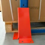 4er-Set Rammschutz für Palettenregal, 260 mm Stahl-Fußschutz, 3,2 mm Dicke – Bild 4