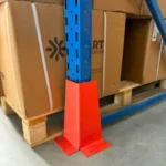 4er-Set Rammschutz für Palettenregal, 260 mm Stahl-Fußschutz, 3,2 mm Dicke – Bild 6