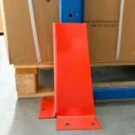 4er-Set Rammschutz für Palettenregal, 260 mm Stahl-Fußschutz, 3,2 mm Dicke – Bild 7