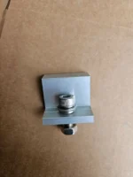 Endklemme 30 mm für E-V-System30 mm Aluminium-Kopfrahmen für E-V System mit vorderen und mittleren Stützen – Bild 2