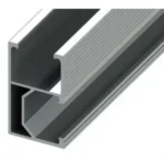 Aluminium-Solarschiene 2,4 m für seitliche Montage von Photovoltaikmodulen