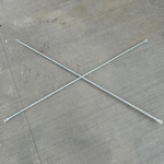 Gerüstdiagonale 220 cm aus Stahl – Aussteifung für stabile Fassadengerüste – Bild 3