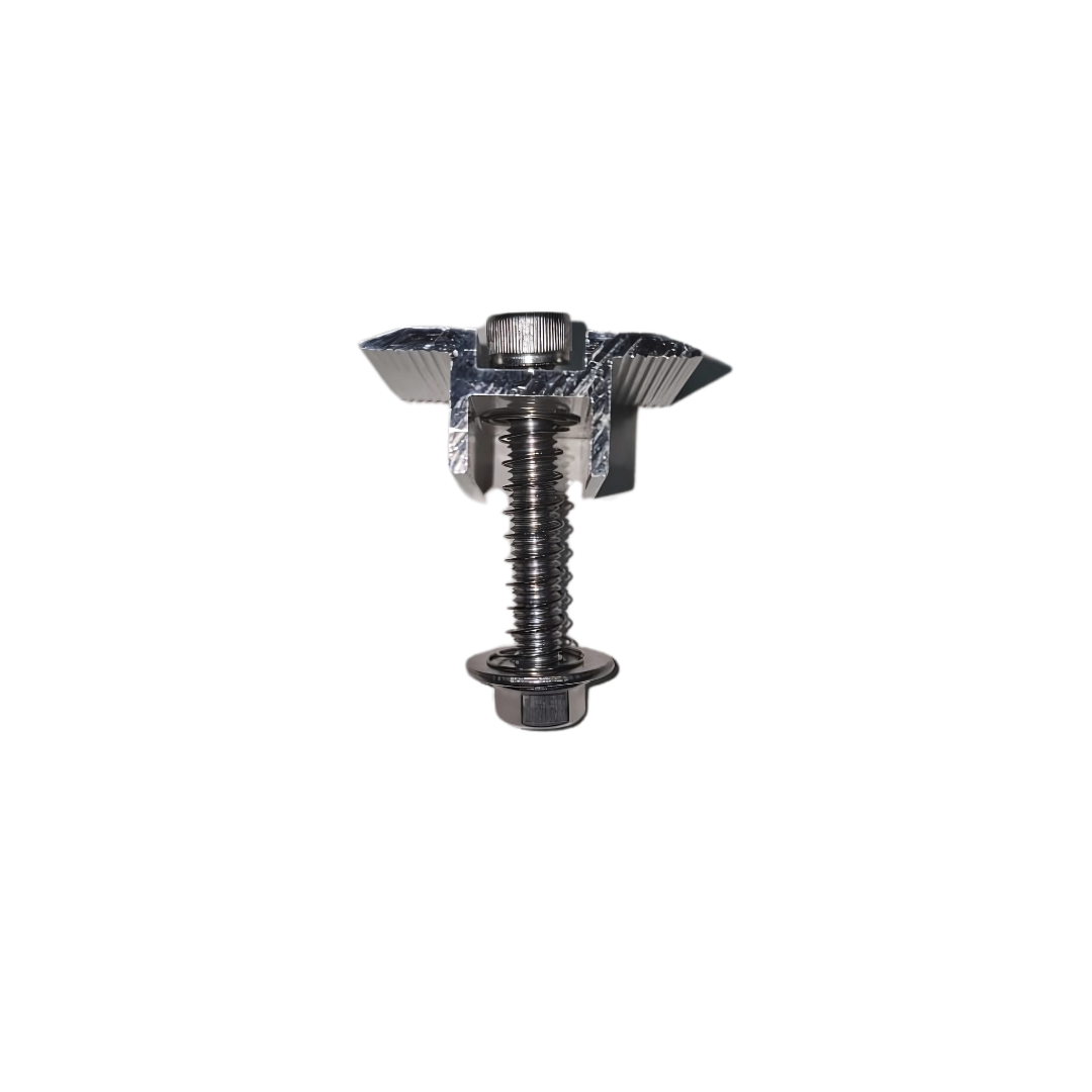 Mittelklemme 30–40 mm für Photovoltaik-Bodensysteme Mittelklemme 30–40 mm für Photovoltaik-Bodensysteme