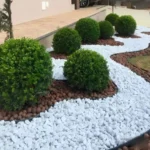 Mosaik-/dekostein weiß 8–16 mm – naturmarmor zierkies für garten & landschaftsbau