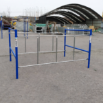 Oberes Gerüstmodul mit Sicherheitsrahmen aus Stahl 1219 × 1000 × 1800 mm – Bild 2
