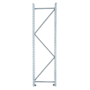 Regalstütze für Metallregal 600 x 2000 mm, verzinkter Stahl, hohe Stabilität und Tragfähigkeit