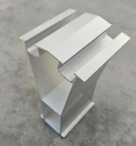 Rückfuß 10° aus Aluminium für E-V Photovoltaik-Montagesysteme