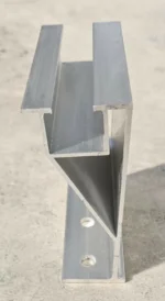 Rückfuß 5° aus Aluminium für E-V Photovoltaik-Montagesysteme – Bild 2