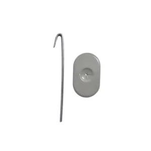 Satz mit 50 Aluminiumhaken für Photovoltaikanlagen 10 cm