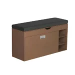 Schuhschrank mit sitzbank – modernes design, 100x34x50 cm, braun – Bild 8