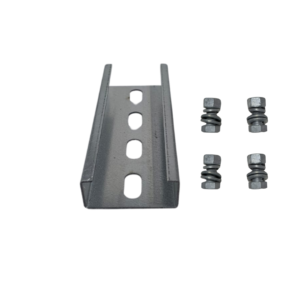 Verbindungselement für Freiflächen-Photovoltaikanlagen (Sattel-System)