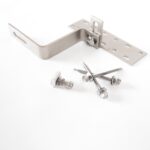 Verstellbare Edelstahl-Klemme für Photovoltaik auf Ziegeldach inkl. T-Bolt und 3 Schrauben 6x75 – Bild 3